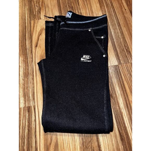 Nike Y2K Women’s sportswear tech fleece Sweatpants Sz XS 0 2 silver tag - Picture 10 of 10